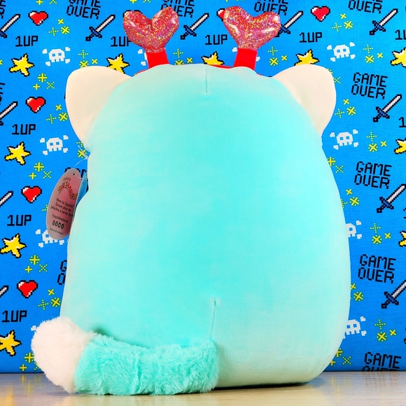 Squishmallow Anneli The Ferret 14" UltraSoft Valentine's Day Toy Plush NWT - Picture 2 of 6